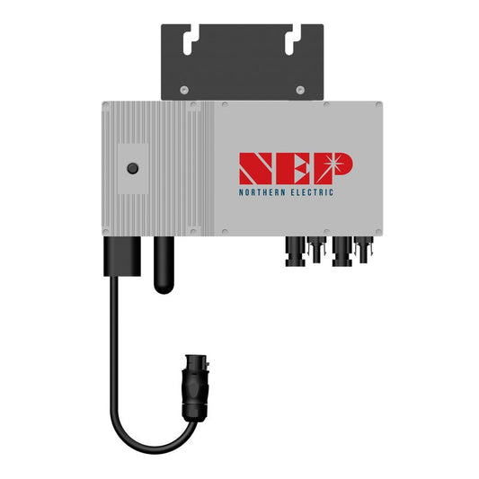 NEP Micro-onduleur solaire NEP 600 watts avec câble de 2 mètres intégré