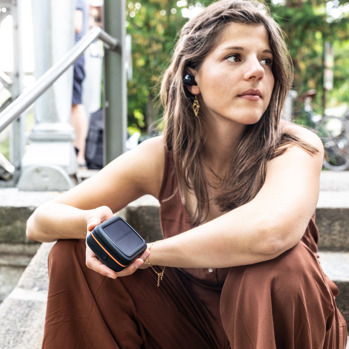 Ear Buds Kopfhörer Solar mit Noise Cancelling
