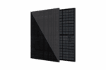 Balkonkraftwerke mit edlem Schwarz Schwarz Design